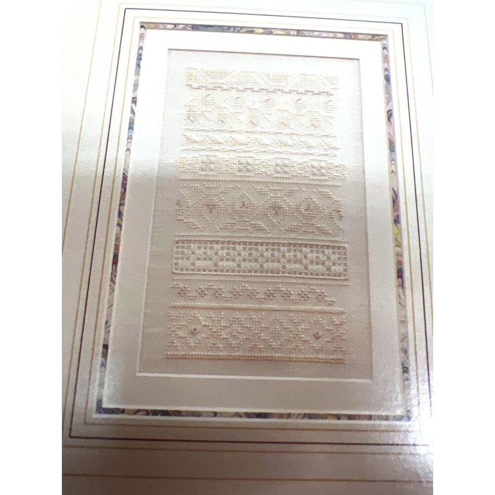 Very Victorian Frost Worke Sampler Cross-Stitch Pattern By Eileen Bennett